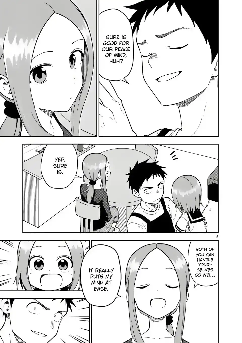 Karakai Jouzu no (Moto) Takagi-san Chapter 158 5